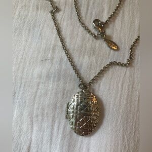Ann Taylor Locket Ornate Pendant Necklace‎